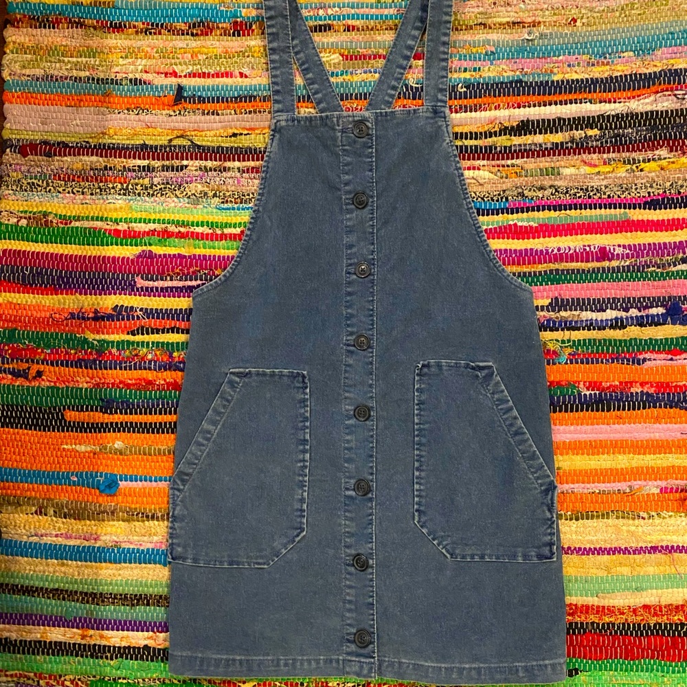 AEO Corduroy overall dress